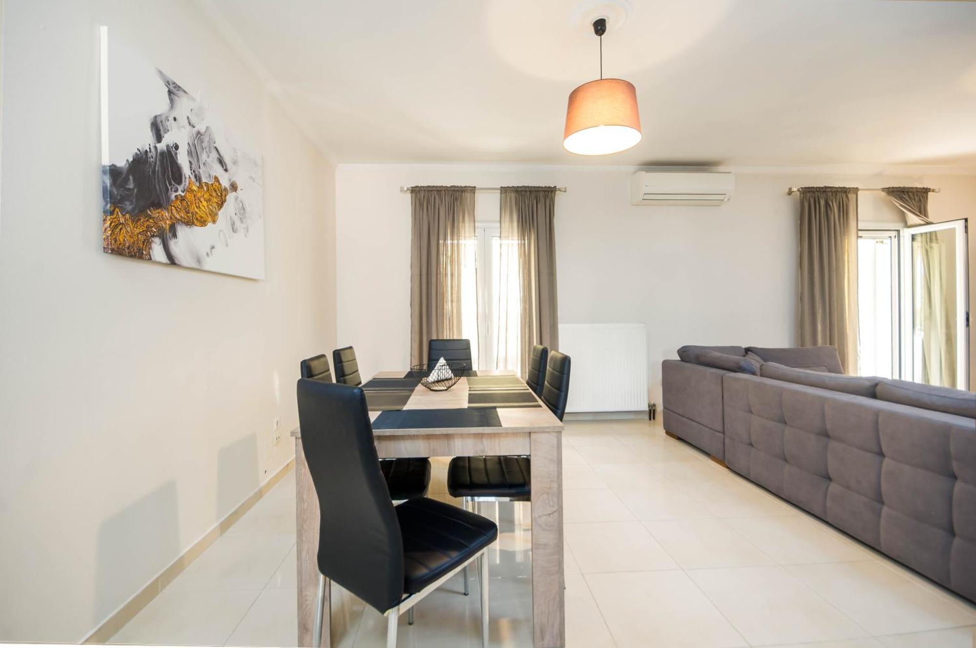 Ferienwohnung Διωροφη Μεζονετα-2Km Απο Το Κεντρο-Iliana House Alepou Exterior foto