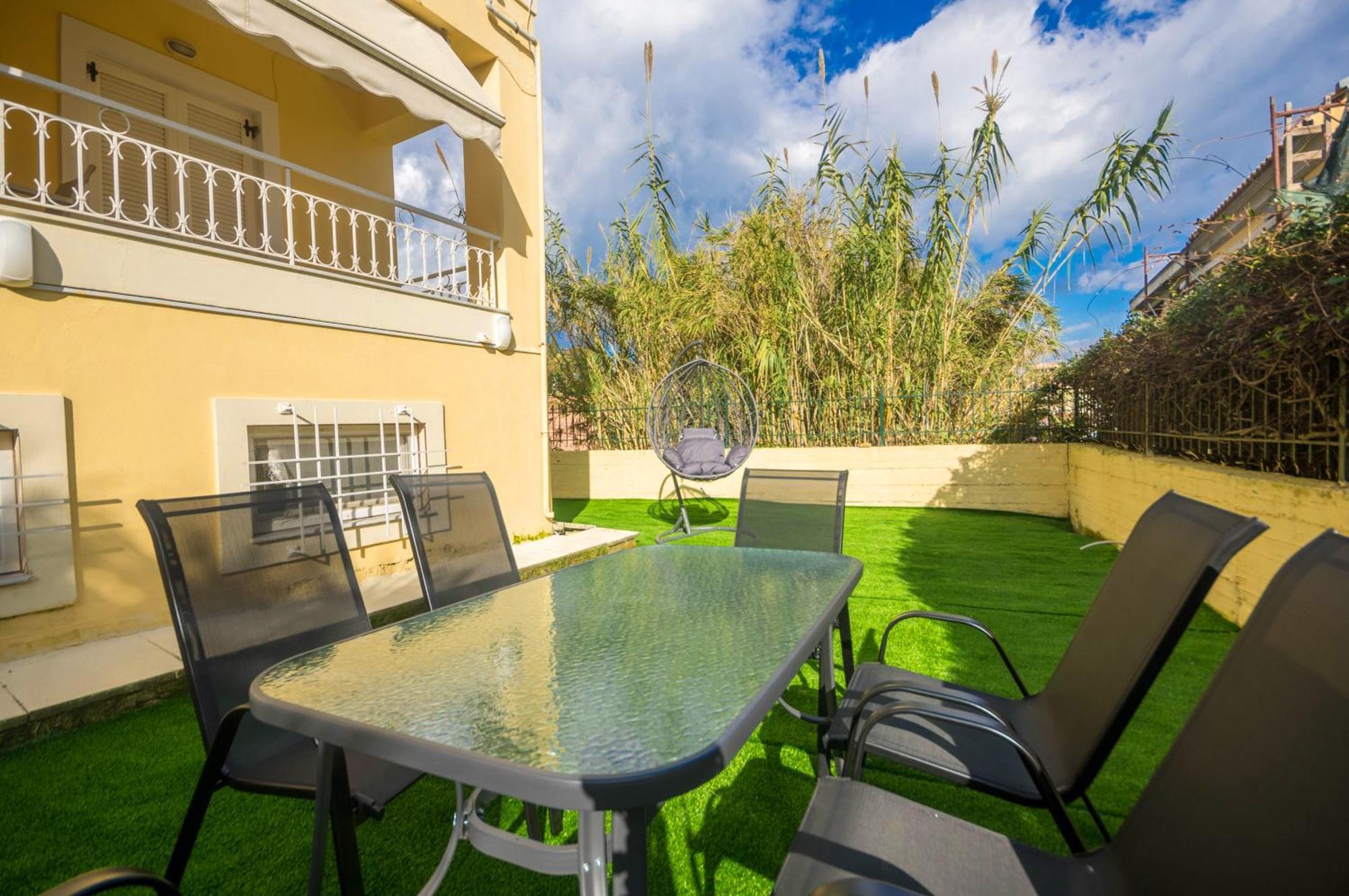 Ferienwohnung Διωροφη Μεζονετα-2Km Απο Το Κεντρο-Iliana House Alepou Exterior foto