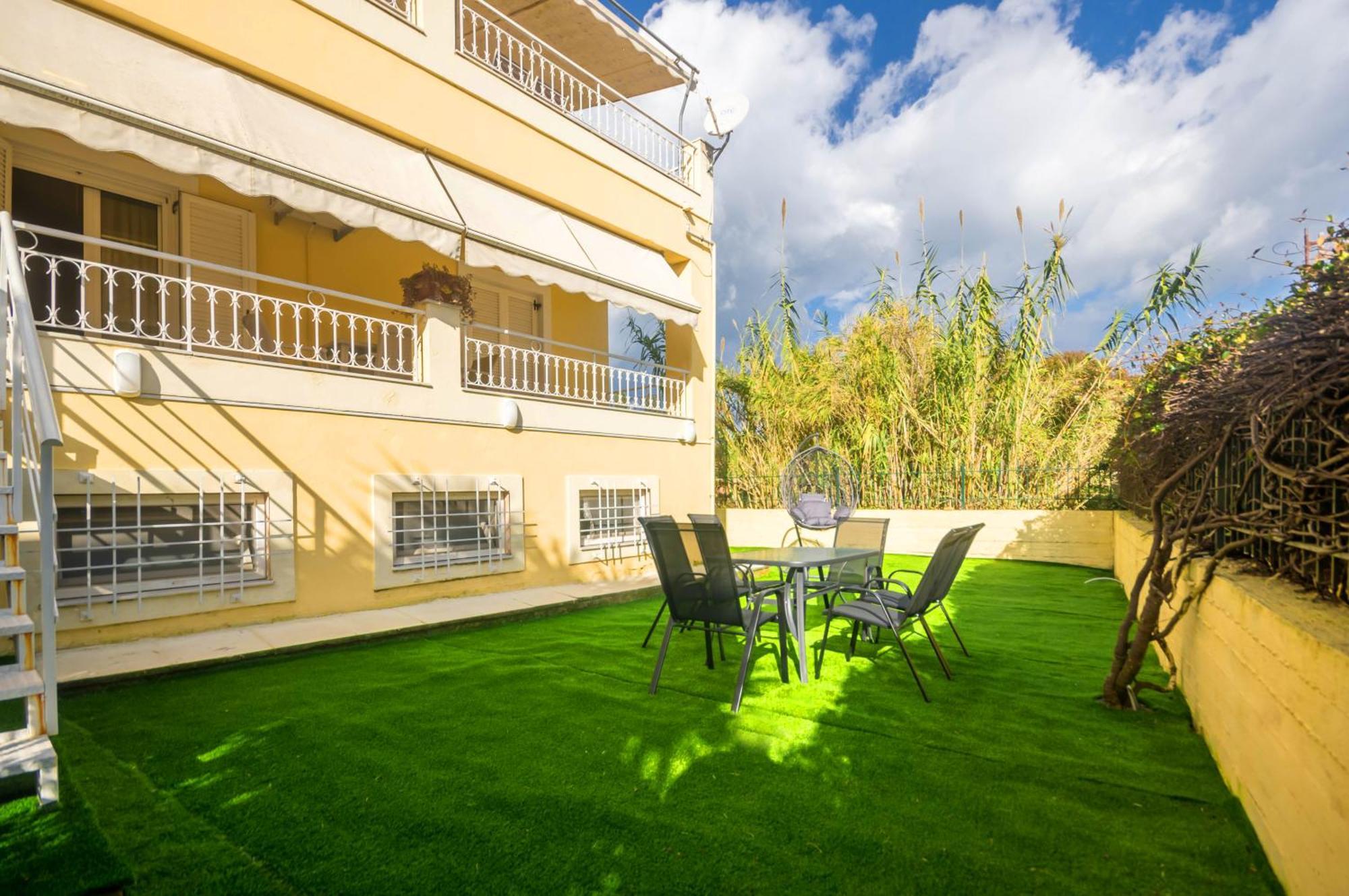 Ferienwohnung Διωροφη Μεζονετα-2Km Απο Το Κεντρο-Iliana House Alepou Exterior foto