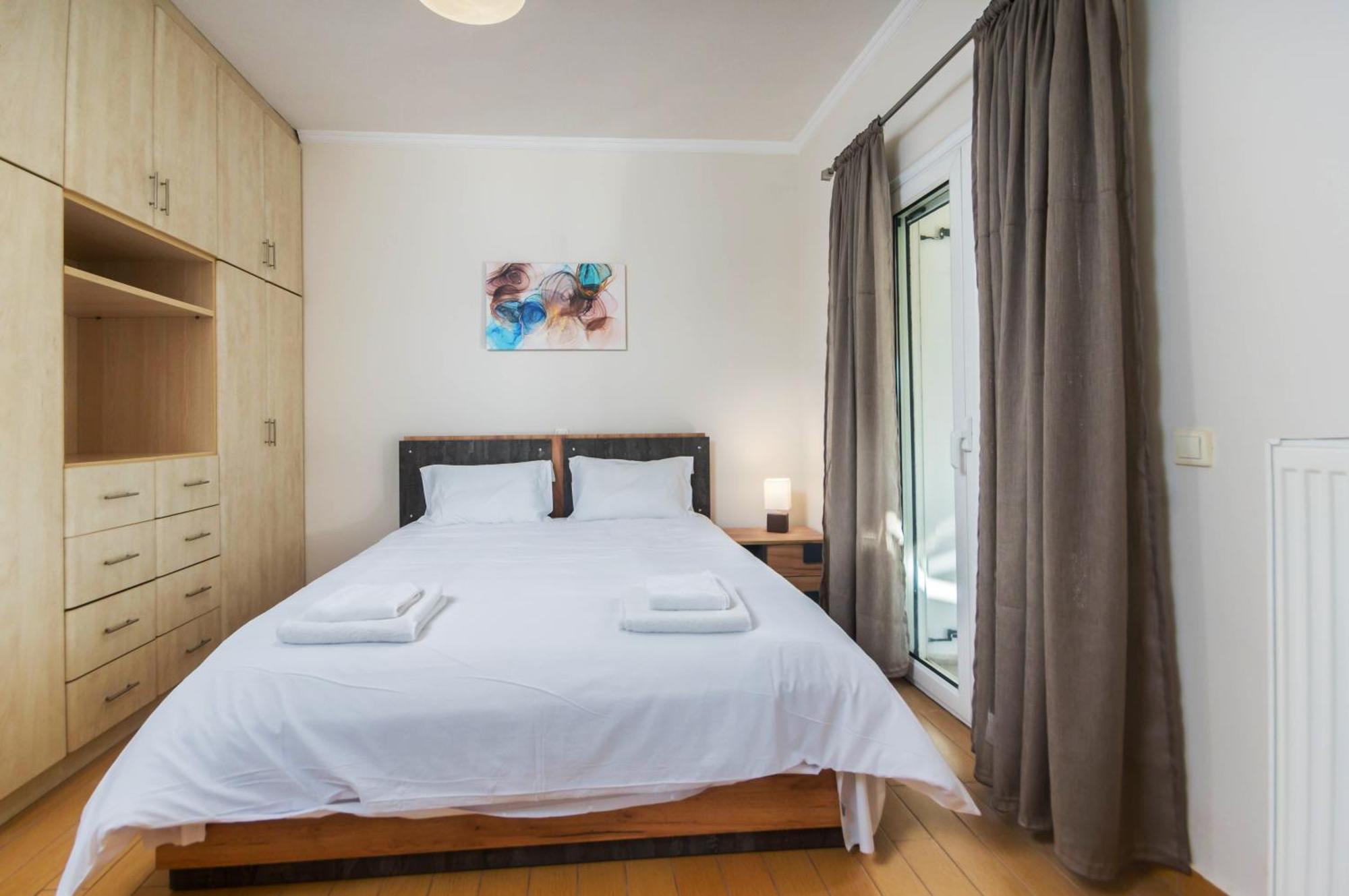 Ferienwohnung Διωροφη Μεζονετα-2Km Απο Το Κεντρο-Iliana House Alepou Exterior foto
